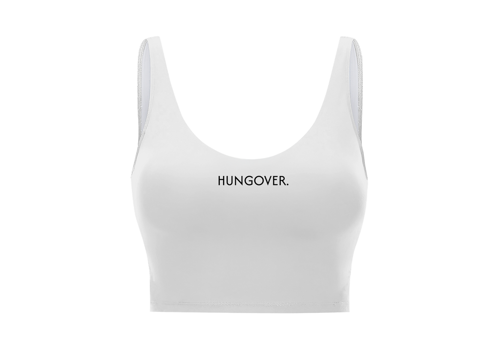 "Hungover." Polyester Tank Top
